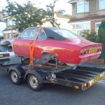 Opel Manta HPE 611N - back from bead blasting September 05