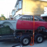 Opel Manta HPE 611N - back from bead blasting September 05