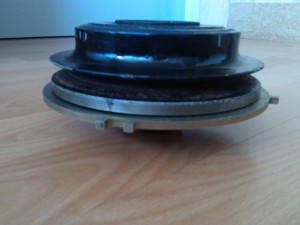 Opel Manta A Series using front pulley from Frontera A with timing disc fitted