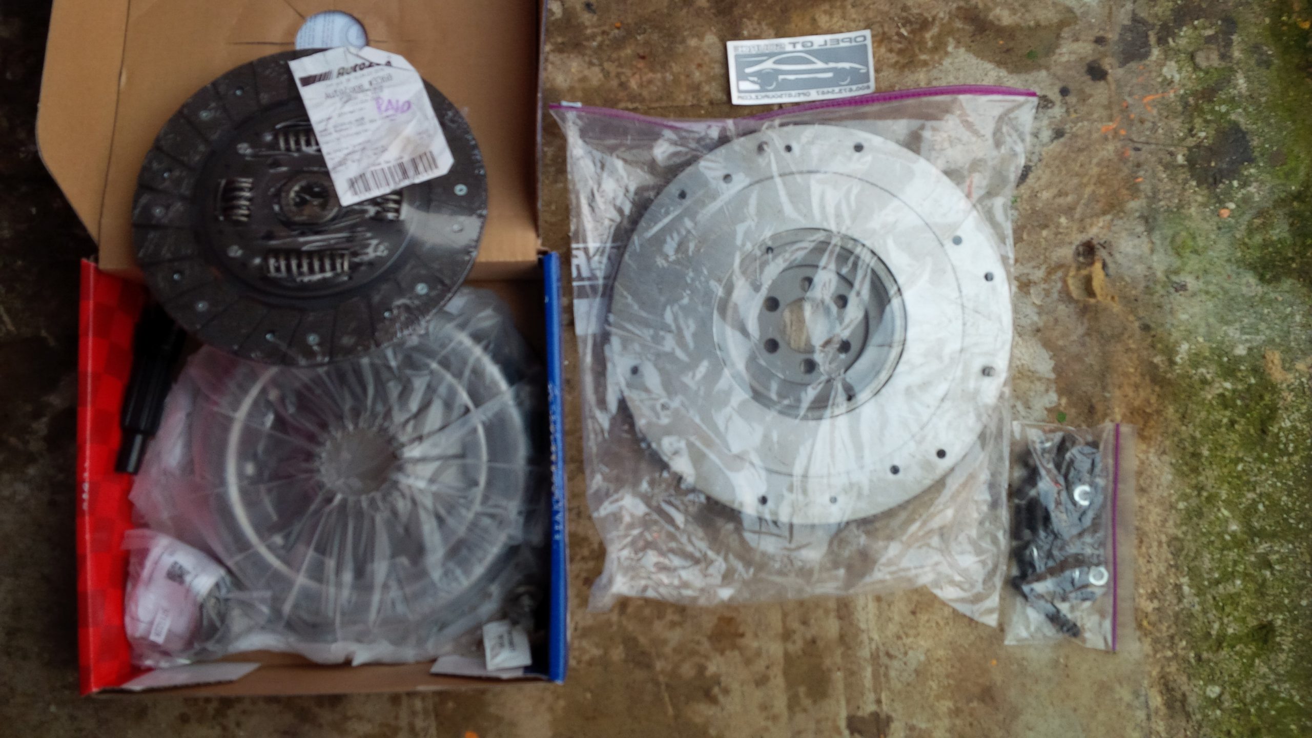 Opel Manta A series Chevy S10 clutch and flywheel kit