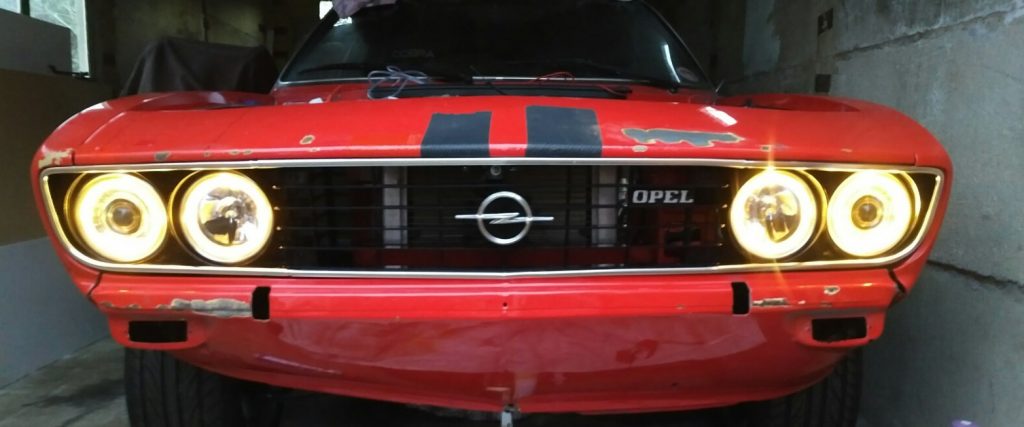 Opel Manta A Series Halo Lights