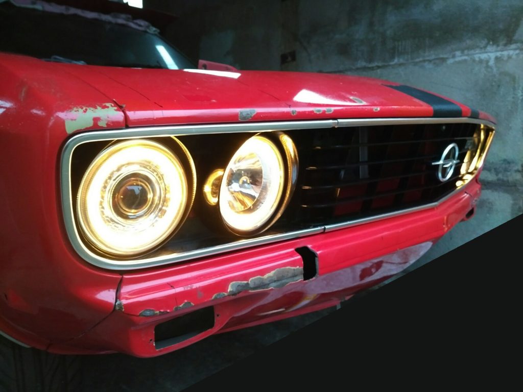 Opel Manta A Series Halo Lights