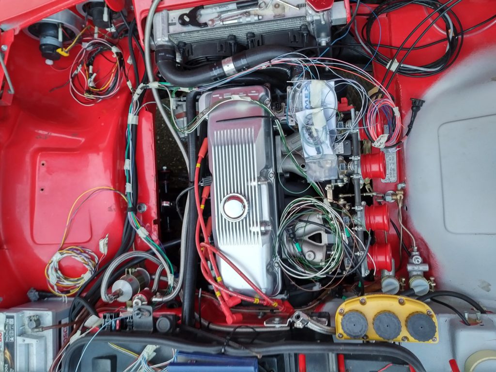 OMEX 600 ECU Fitted to Opel Manta The Opel Project