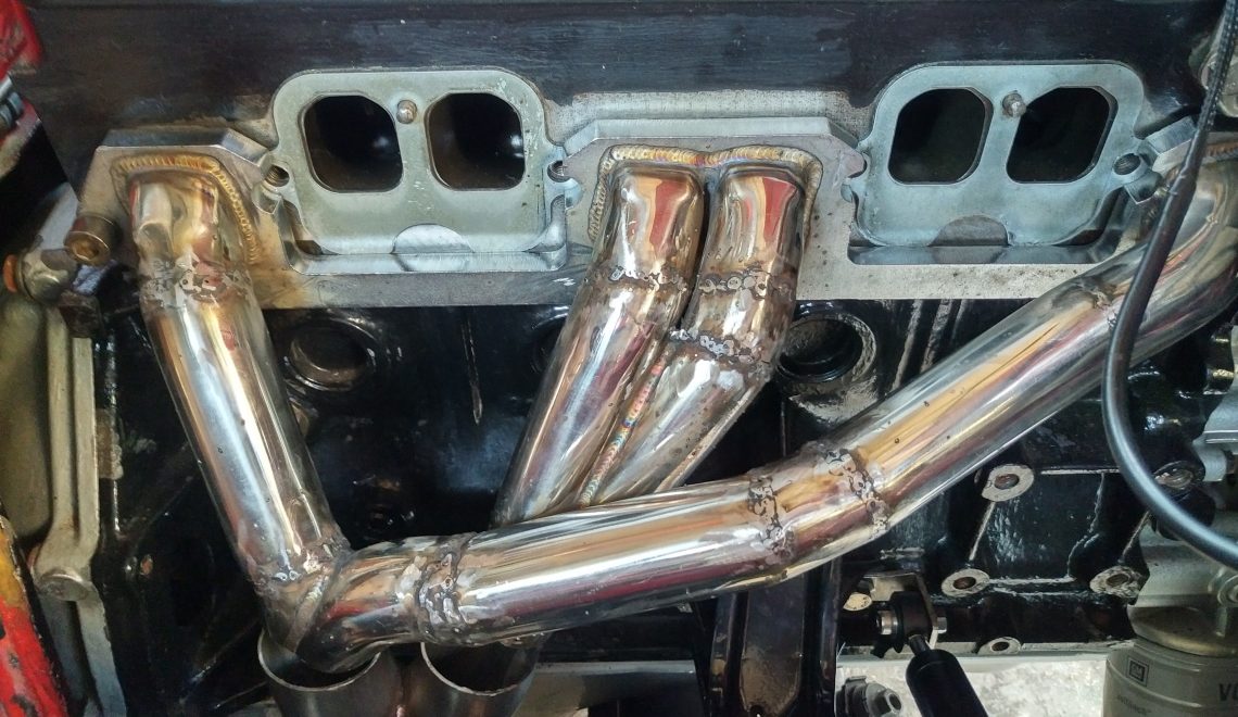 Opel Manta A Series custom made exhaust header