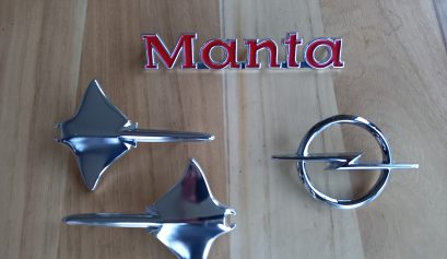 Opel Manta A Series badges