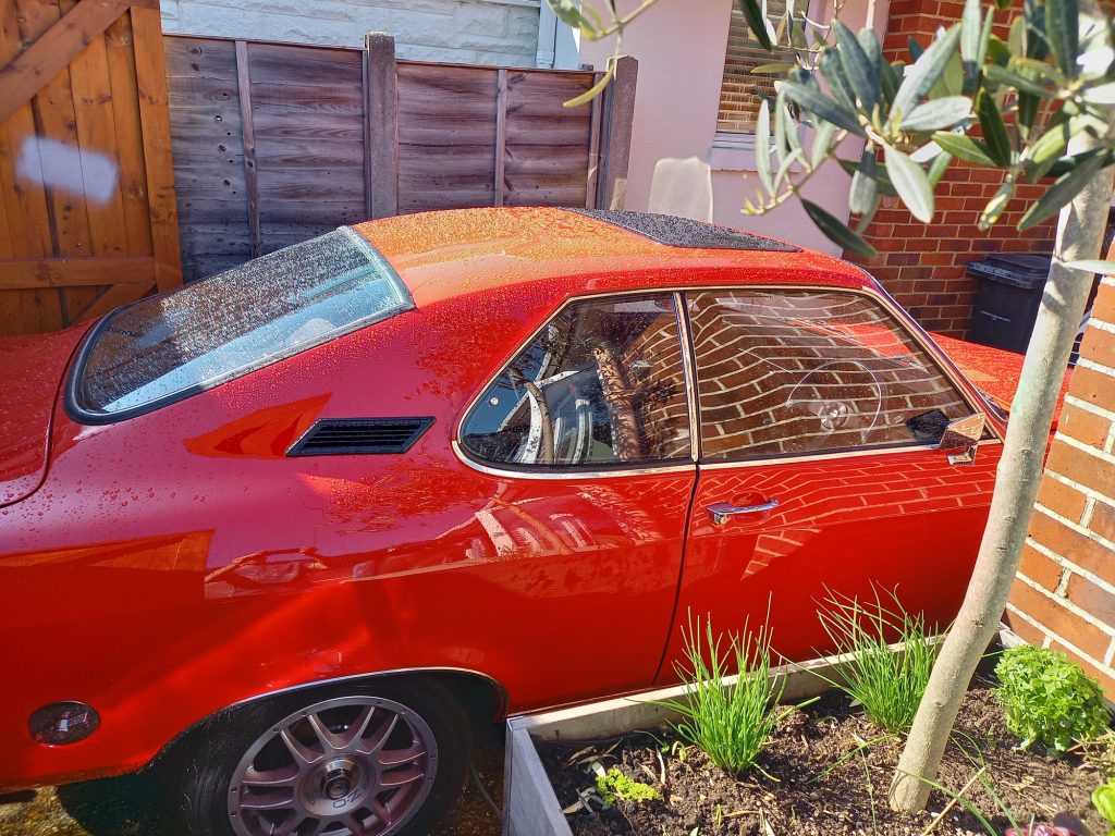 Fully restored 1973 A Series Opel Manta